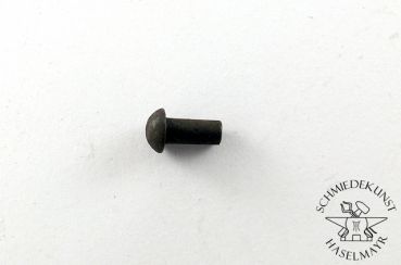 Halbrundnieten Stahl 5,5x12 mm