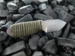 handgeschmiedetes EDC-Messer mit Paracord-Griffwicklung
