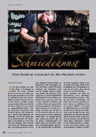 Bericht im Heft Schöner Bayerischer Wald Nr. 262, Heft 5/2021, Seite 1