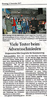 Advent-Schmieden