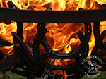 Feuerkorb Hufeisen