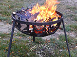 Feuerkorb Hufeisen