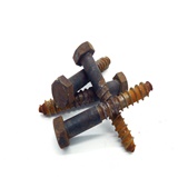 Holzschrauben mit Sechskantkopf
