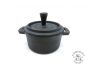 Preview: Mini Topf Gusseisen mit Deckel