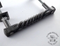 Preview: Griff handgeschmiedet mit Muster Nr. 6