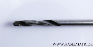 Spiralbohrer mit Hartmetallschneide 4,0 mm Typ N nach DIN 8037