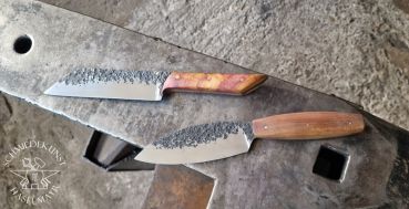 Küchemnesser selbt schmieden Küchenmesser Monostahl schmieden
