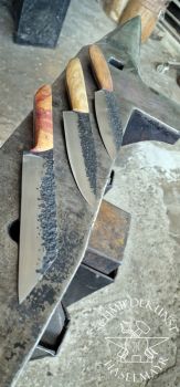 Küchemnesser selbt schmieden Küchenmesser Monostahl schmieden