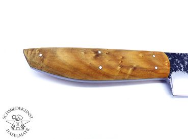 handegeschmiedetes Messer kaufen handgeschmiedetes Küchenmesser aus dem Bayerischen Wald Schmiedemesser für die Küche