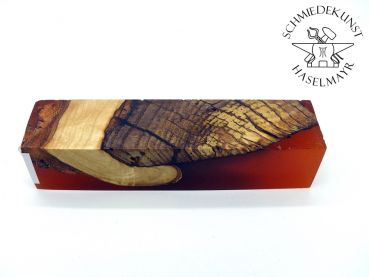 Hybridmaterial Holz stabilisiert + Epoxy Nr. 3