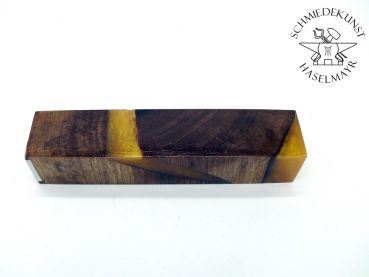Hybridmaterial Holz stabilisiert + Epoxy Nr. 4