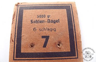 Sohlennagel  Greif Nr. 7 2x8 mm