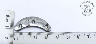 Stoßplatte Herzchen Nr. 12 33x10 mm