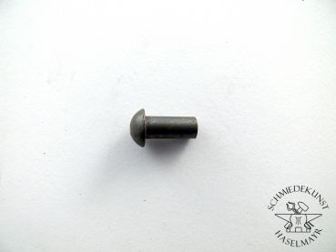 Halbrundnieten Stahl 7x20 mm