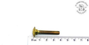 Schloßschraube M6x35  Messing