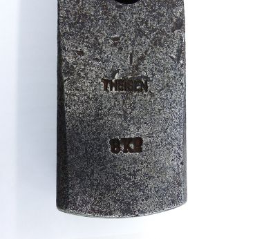 Alter Steinmetzhammer mit 8 kg