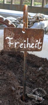Pflanzenstab mit 2 Pflanzenschildern zum Beschriften (Set-Angebot)