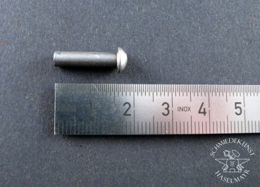 Halbrundnieten Stahl 4x16 mm