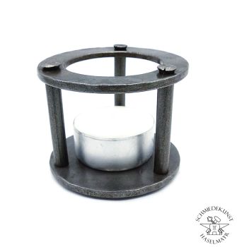 Stövchen, Duftlampe mit Schale aus Messing