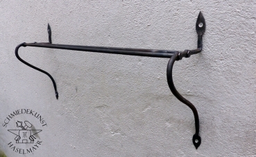 Hängeleiste von 1000 mm bis 1700 mm mit 3 Konsolen