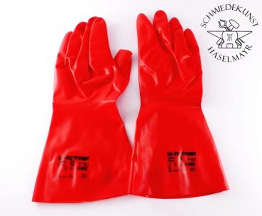 Chemiefeste Handschuhe, Sol-Vex®, Größe 10