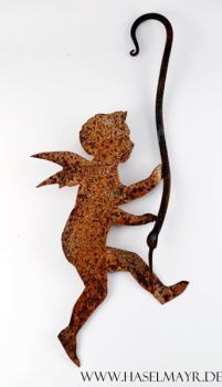 Hänge-Engel mit Rost-Patina