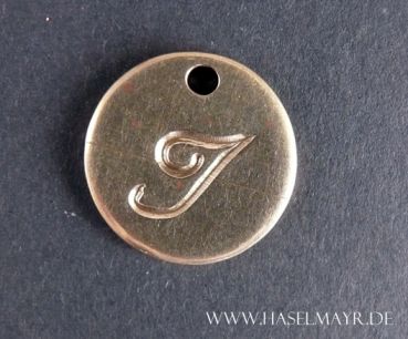 Messing klein: Buchstabe "I"