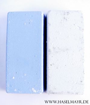 Minipolierpasten weiß und blau-125 g