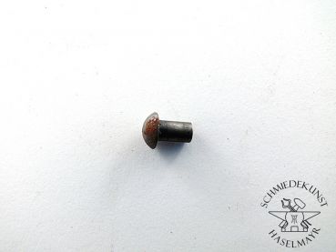 Halbrundnieten Stahl 6x10 mm