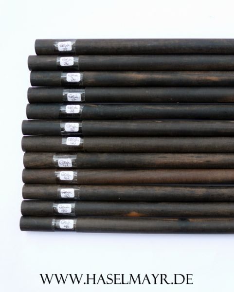 Ebenholz rund Dm 14 mm, Länge 320 mm Nr. 37