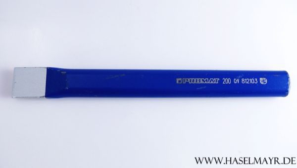 Flachmeißel mit Querschnitt 23x13 mm Länge 250 mm