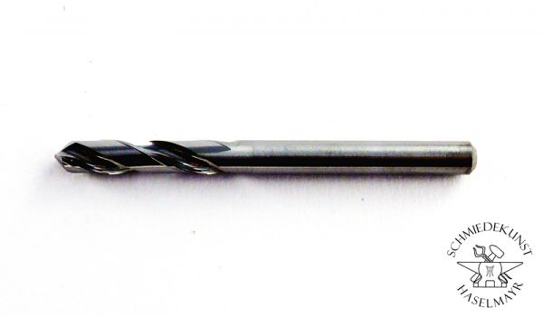 Spiralbohrer aus Vollhartmetall DIN 6539 Typ N Dm 5,1 mm