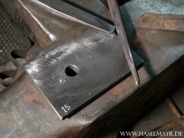 Lochplatte mit 9 mm Loch