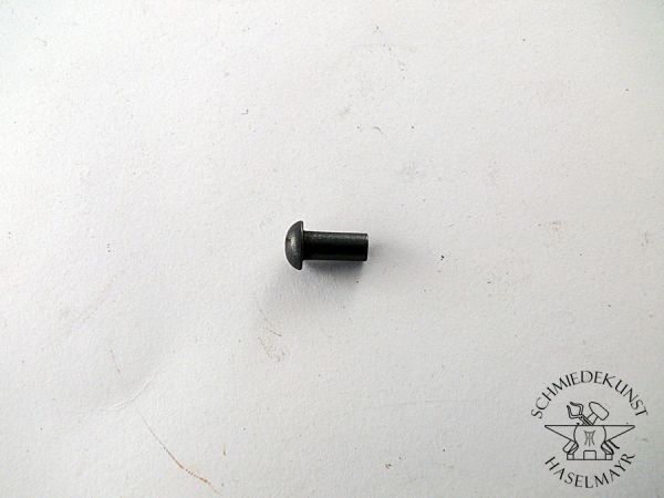 Halbrundnieten Stahl 6x13 mm
