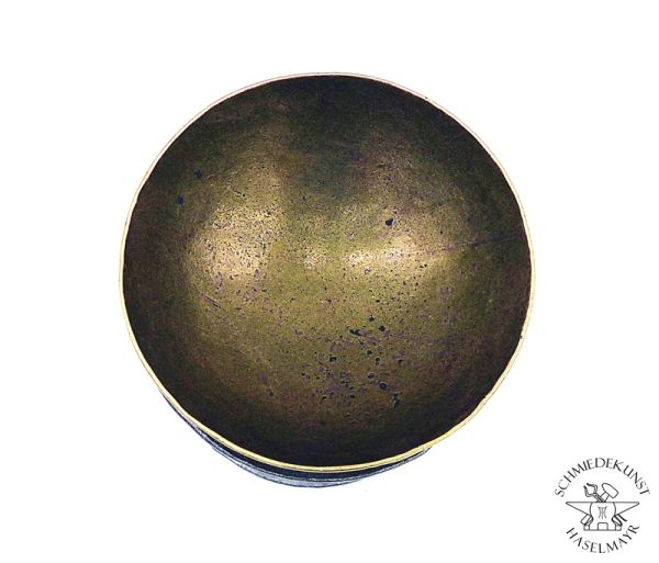 Stövchen, Duftlampe mit Schale aus Messing