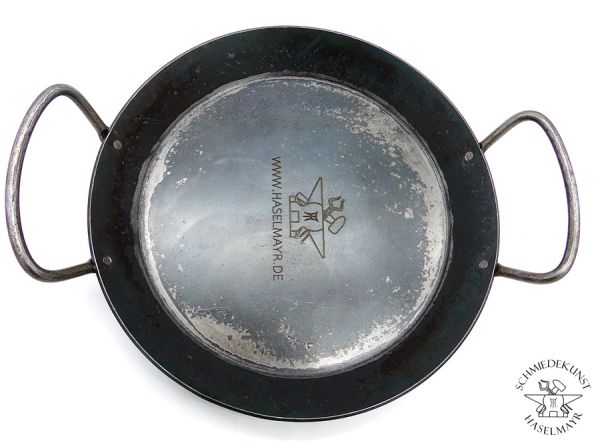 Eisenpfanne, Dm 250 mm mit zwei Griffen