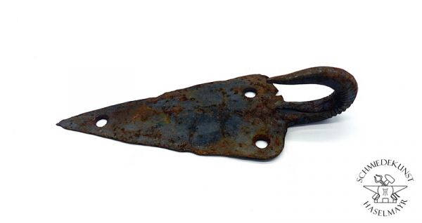 Haken mit Grundplatte Nr. 1