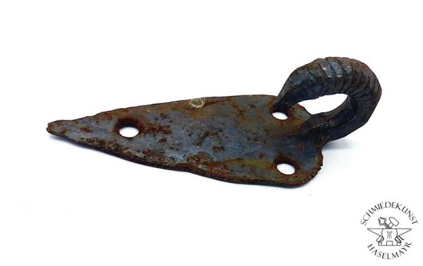 Haken mit Grundplatte Nr. 3