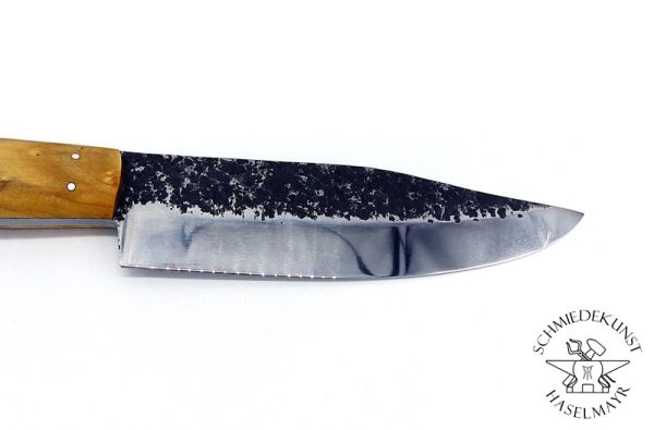 handegeschmiedetes Messer kaufen handgeschmiedetes Küchenmesser aus dem Bayerischen Wald Schmiedemesser für die Küche