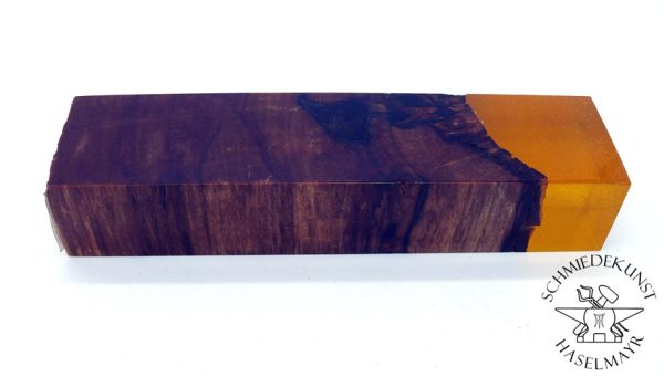 Hybridmaterial Holz stabilisiert + Epoxy Nr. 5