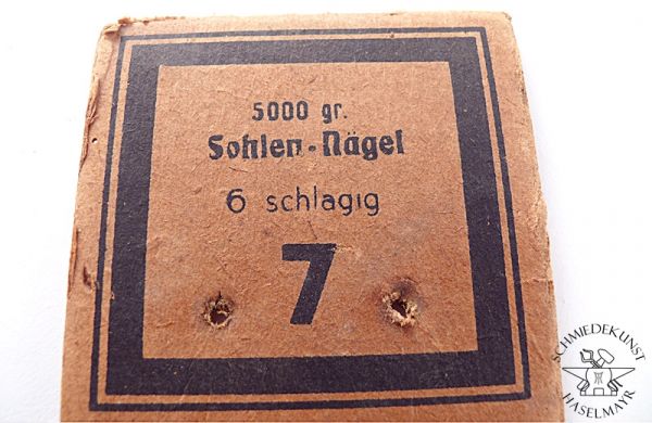 Sohlennagel  Greif Nr. 7 2x8 mm
