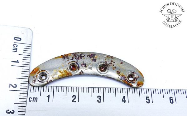 Stoßplatte Durabit Nr. 14 47x10 mm rostig