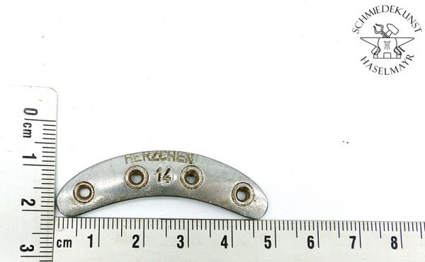Stoßplatte Herzchen Nr. 14 47x10 mm