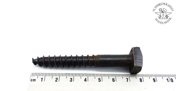 Holzschraube-Vierkant 9x70 mm Vierkant Oberfläche gereinigt