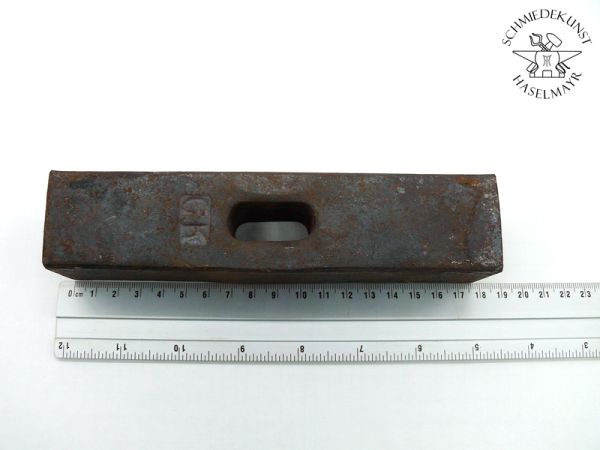 Alter Steinmetzhammerkopf 270 g