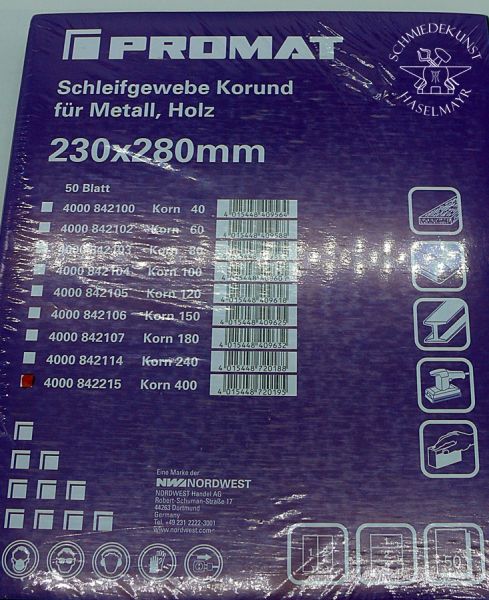 Schleifgewebe Körnung 400
