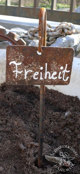 Pflanzenstab mit 2 Pflanzenschildern zum Beschriften (Set-Angebot)