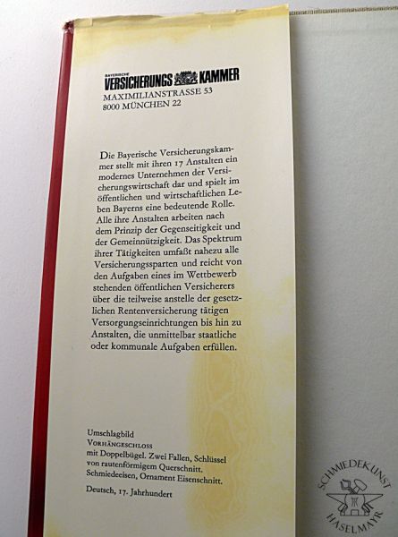 Alte Schlosserkunst - Aus den Sammlungen des Bayerischen Nationalmuseums