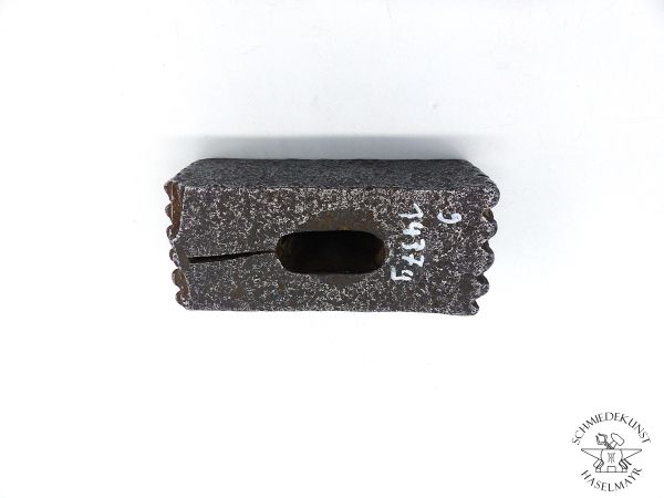 Stockhammer Kopf Nr. 9, Ansicht von oben, auf weißem Hintergrund, ca. 1437 g, ca. 112 mm, Produkt zur sicheren Verwendung gemäß Herstellerangaben.