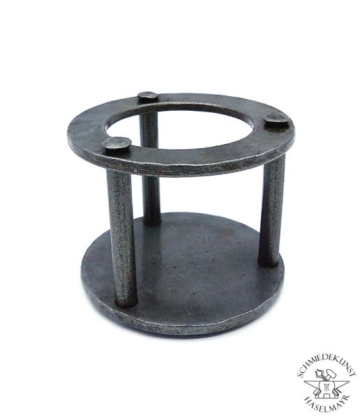 Stövchen, Duftlampe mit Schale aus Messing